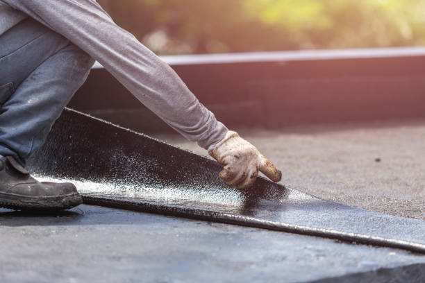 Professional Exterior Waterproofing technician working in Bridgeton, IN